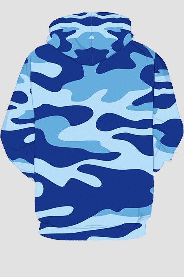 3D Camouflage Printed Hoodie Sweatshirt