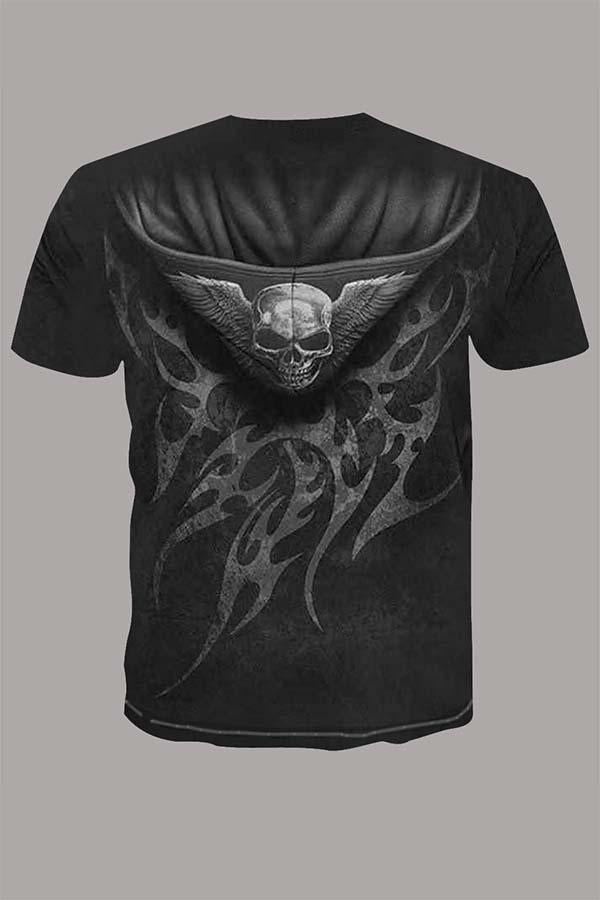 The 3D Skeleton Short Sleeve T-shirt