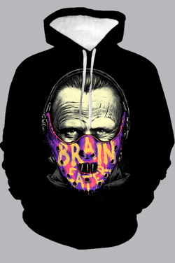 Street 3D Melaninful Digital Printed Hooded Sweatshirt