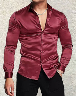 Solid Glossy Shirt