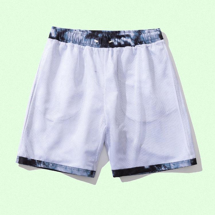 Casual 3D Tie dye Printed Oversize Beach Shorts