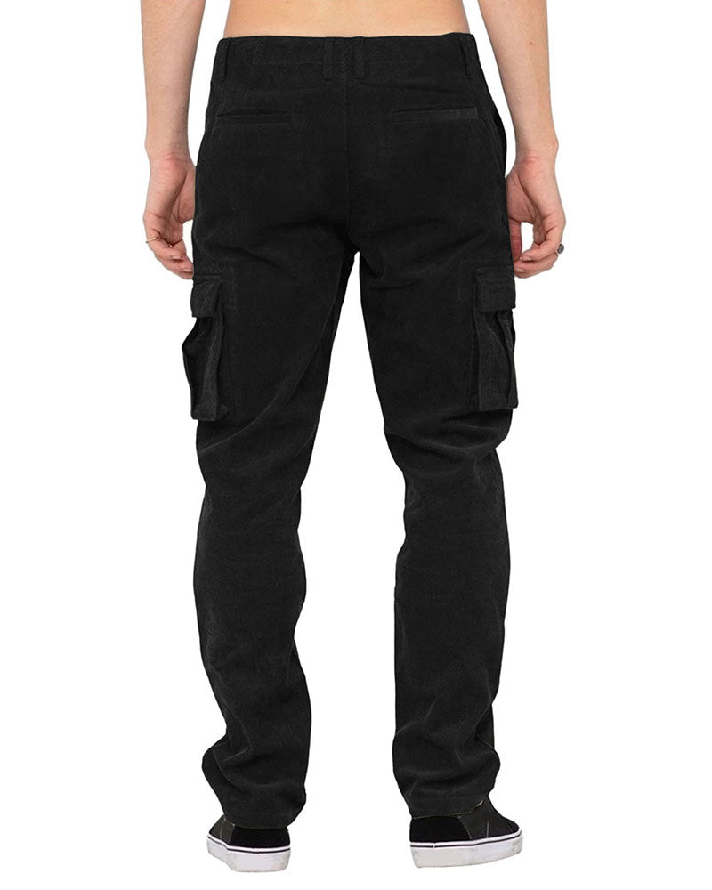 Casual Corduroy Cargo Pants