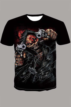 The 3D Skeleton Short Sleeve T-shirt