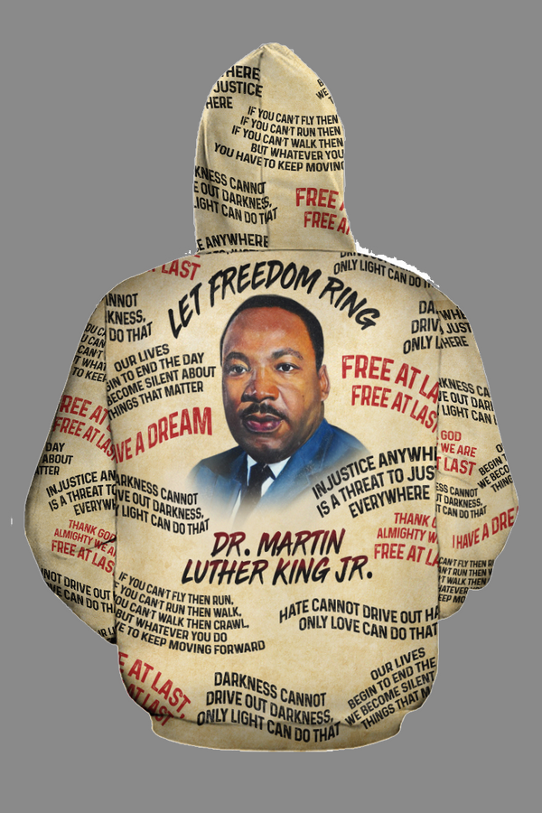 MARTIN LUTHER KING THE LEADER 2 ALL-OVER HOODIE