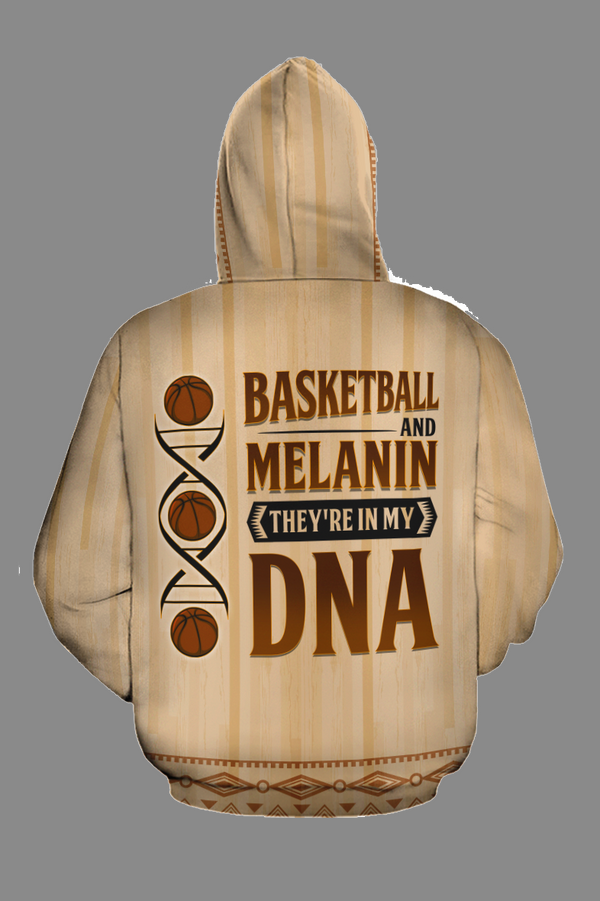 BASKETBALL  MELANIN DNA 2 ALL-OVER HOODIE