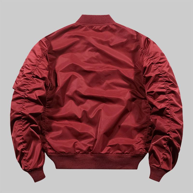 Street Solid Color Fly Jacket