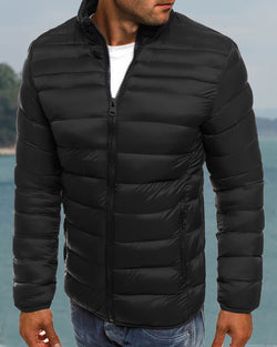 Basic Solid Down Jacket