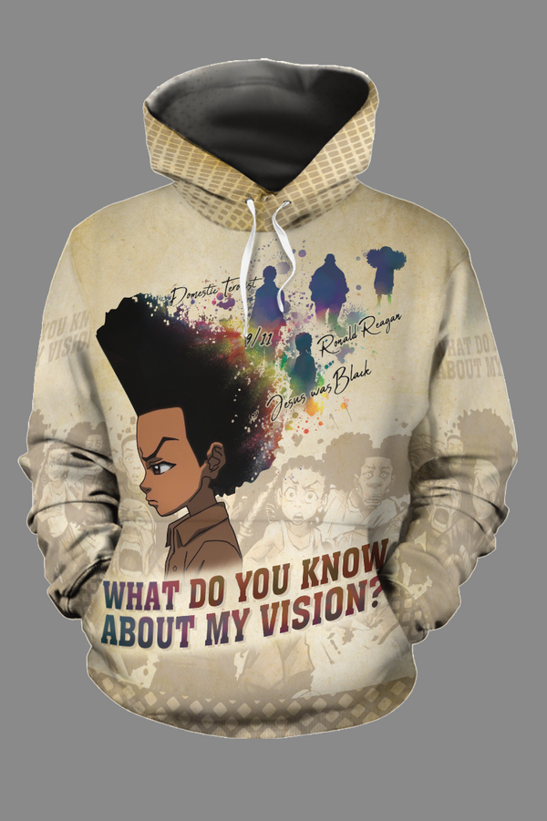THE HUEY ANNOUNCEMENT ALL-OVER HOODIE