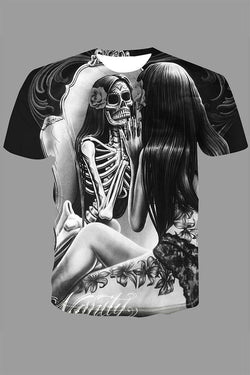 The 3D Skeleton Short Sleeve T-shirt