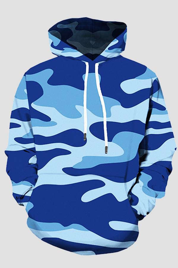 3D Camouflage Printed Hoodie Sweatshirt