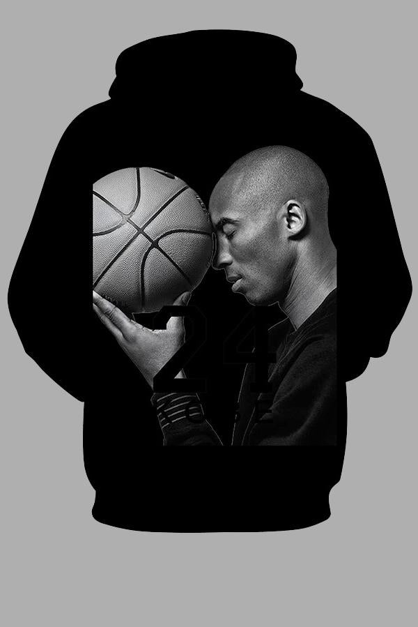 3D Basketball Player Printed Hoodie Sweatshirt