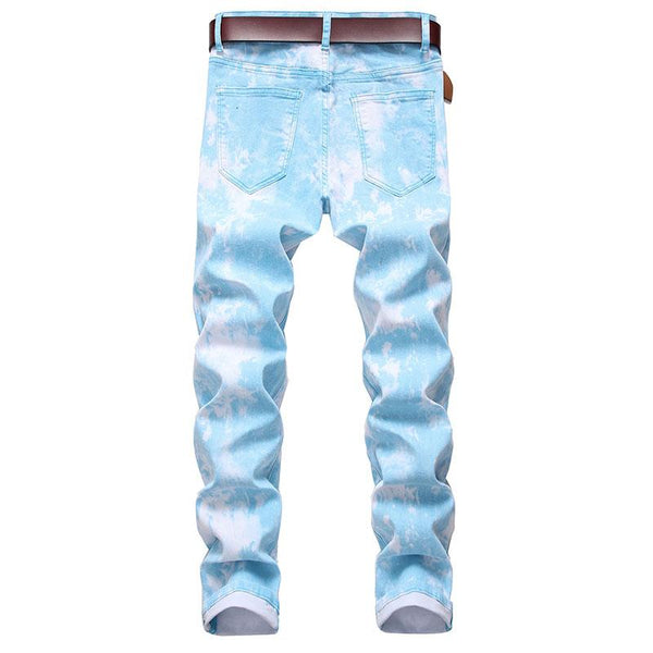 Colored Stretch Slim-fit Jeans