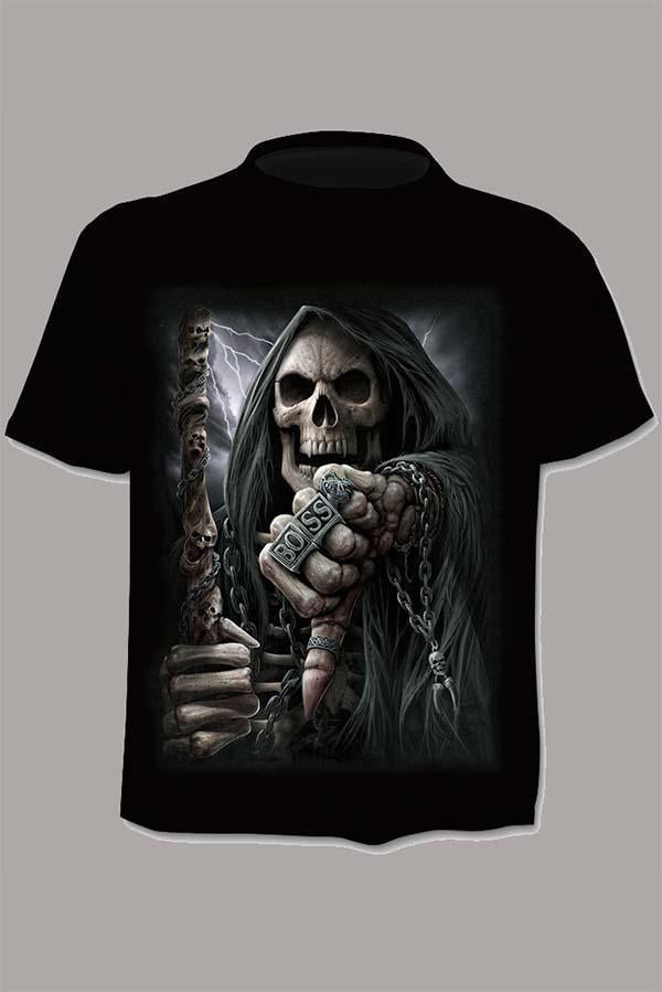 The 3D Skeleton Short Sleeve T-shirt