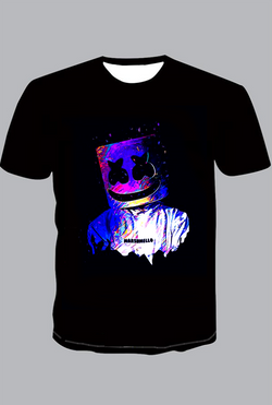 3D Astronaut Short Sleeve T-shirt