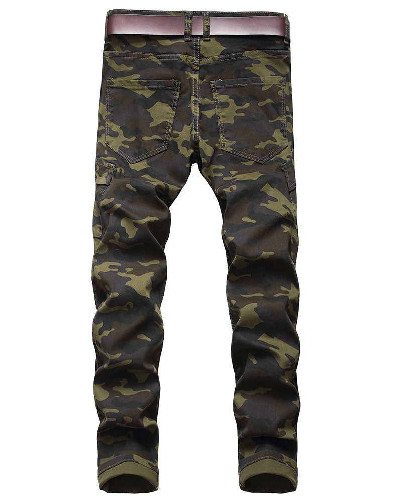 Retro Camo Slim Jeans