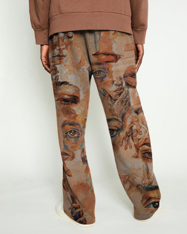Trendy Printed Casual Trousers