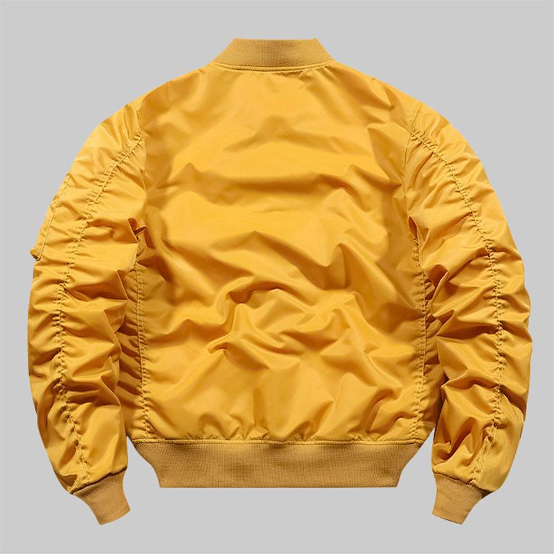 Street Solid Color Fly Jacket