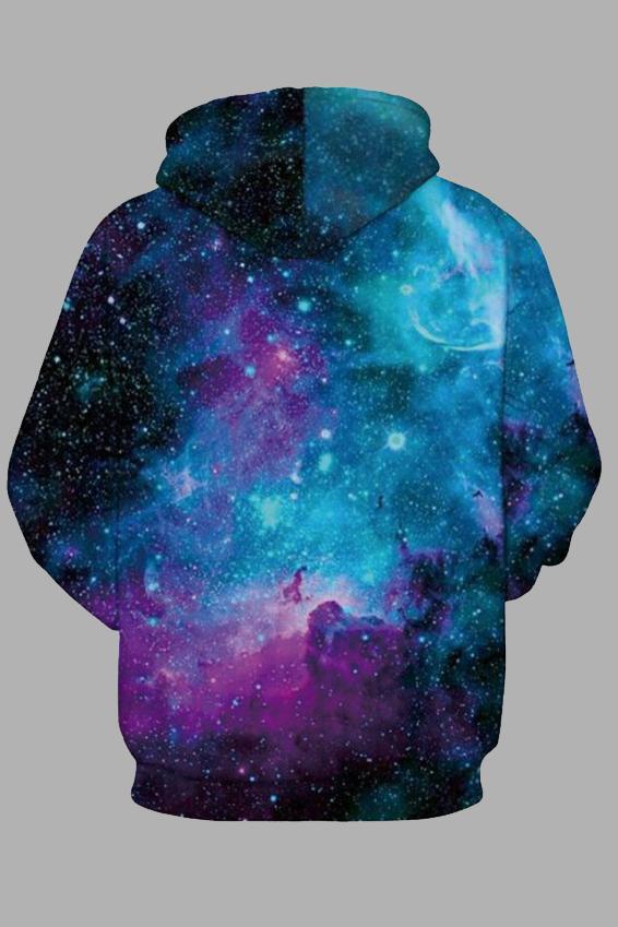 Street 3D  Digital Printed Hooded Sweatshirt