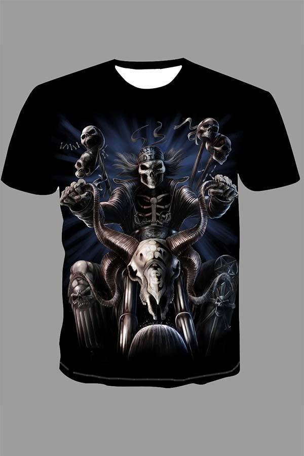 The 3D Skeleton Short Sleeve T-shirt