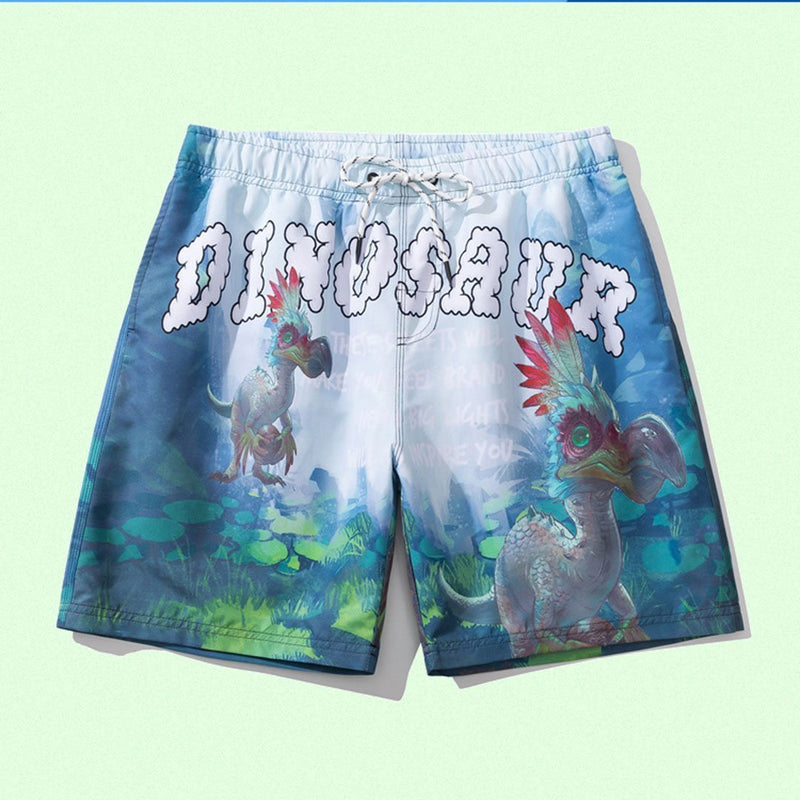 Casual 3D Cartoon Printed Oversize Shorts