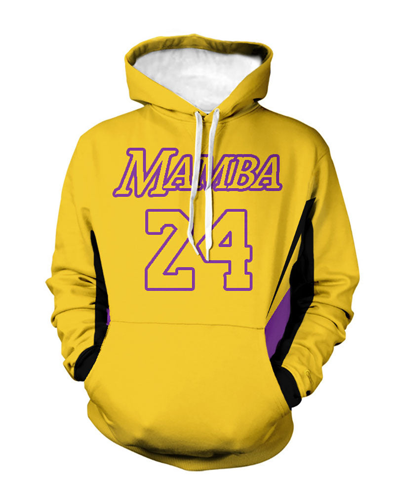 3D Digital Basketball Print Sweatshirt