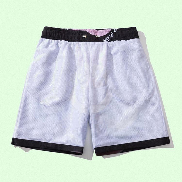 Casual 3D Smile Face Printed Oversize Shorts