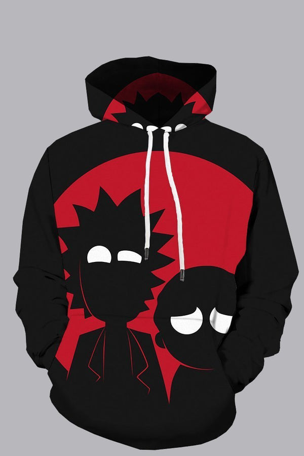 3D Cool Cartoon Printed Hoodie Sweatshirt