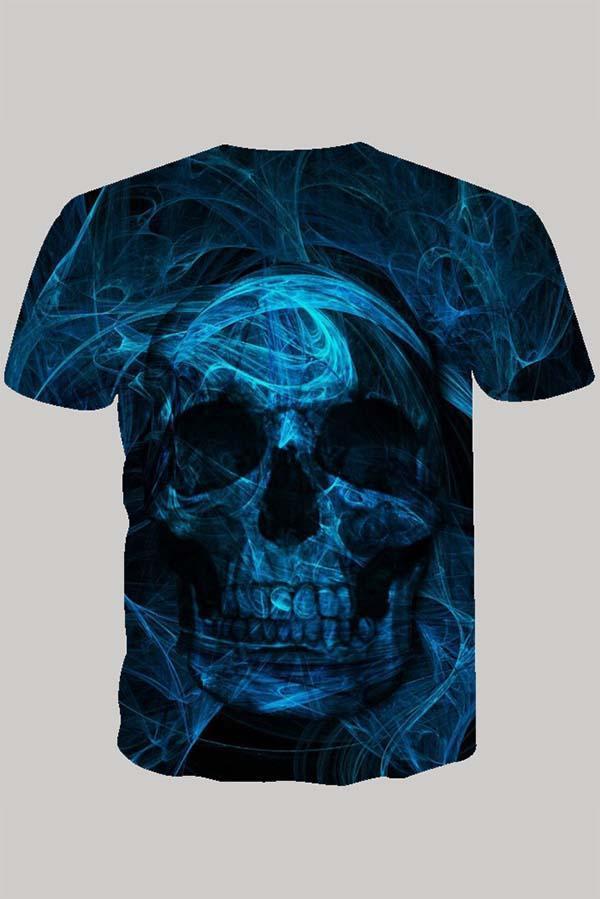 The 3D Skeleton print Short Sleeve T-shirt