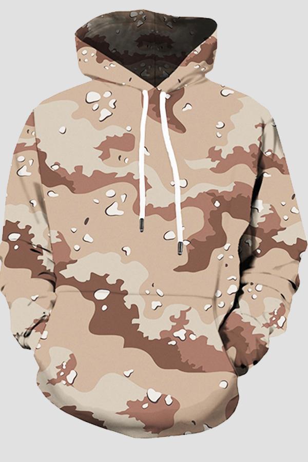 3D Camouflage Printed Hoodie Sweatshirt