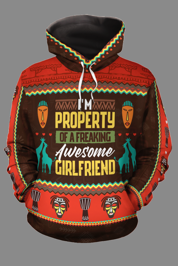 PROPERTY OF A FREAKING AWESOME GIRLFRIEND ALL-OVER HOODIE