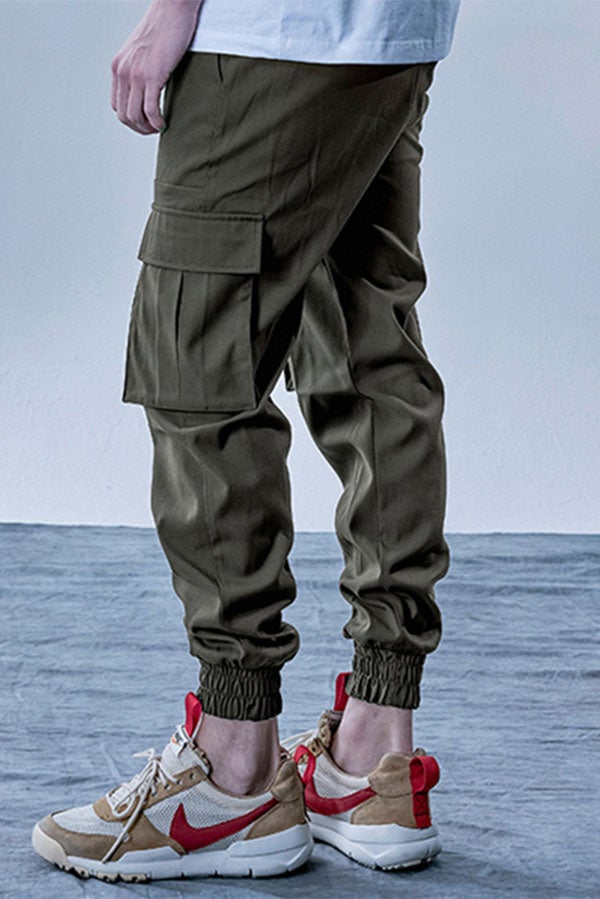 Casual Close-up Loose Cargo Pants