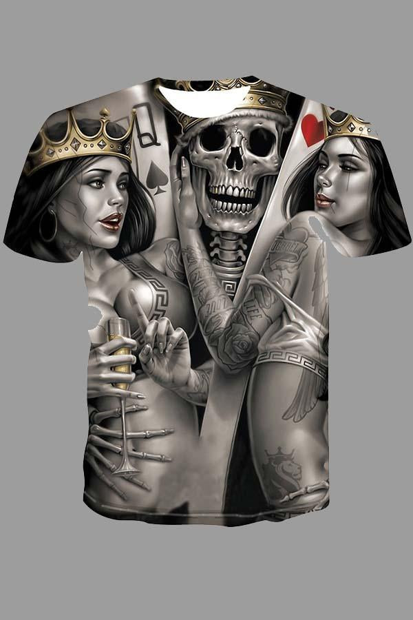 The 3D Skeleton Short Sleeve T-shirt