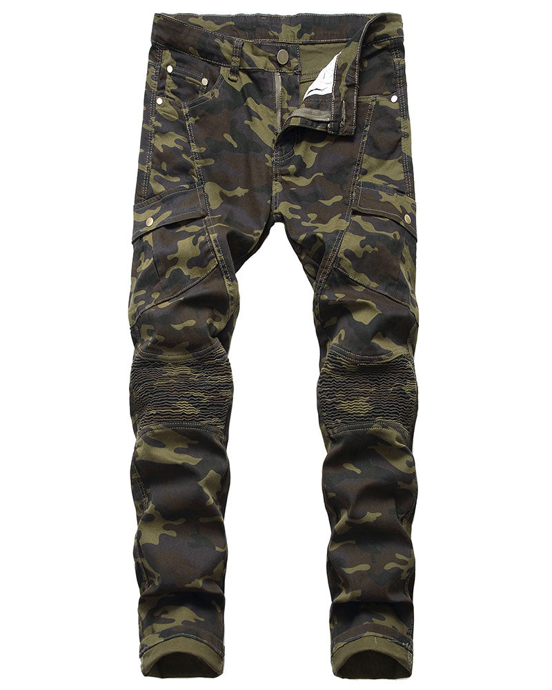 Retro Camo Slim Jeans