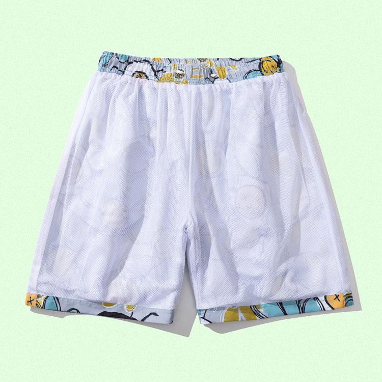 Casual 3D Tie dye Florlal Printed Oversize Beach Shorts