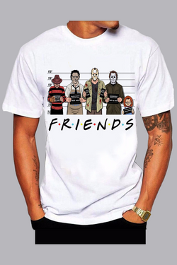 The 3D friends Short Sleeve T-shirt